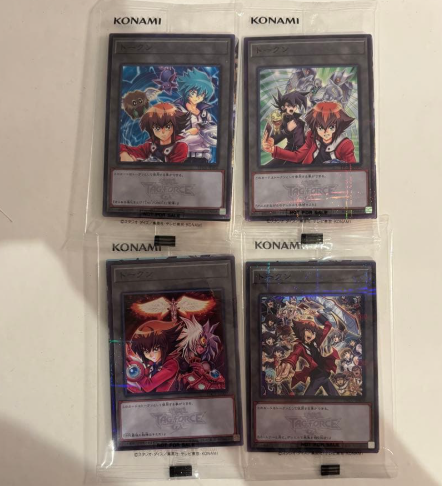 Yu-Gi-Oh TAG FORCE GX Token 4 Set Unopened Sealed Japanese Mu